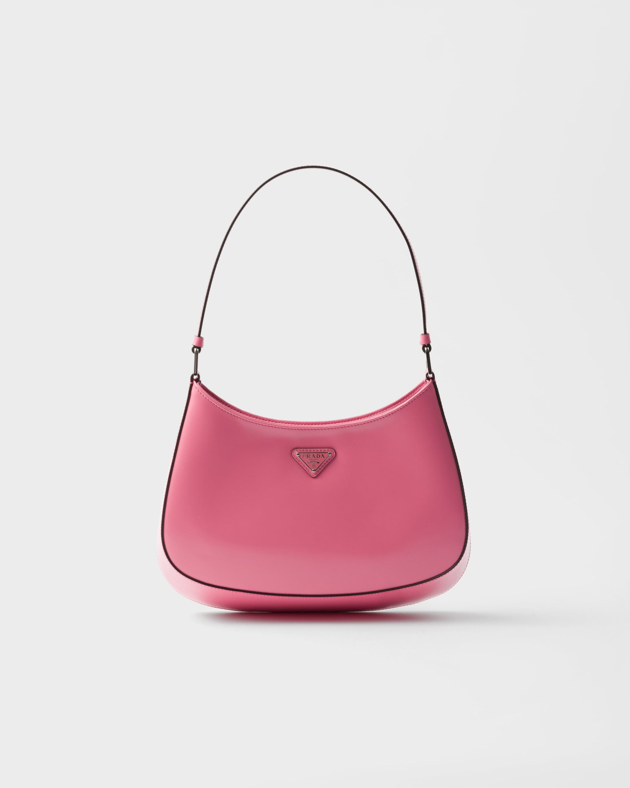 Prada Cleo brushed leather shoulder bag - Image 1